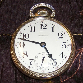 1906 Waltham Crescent Street Pocket Watch