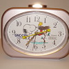 SNOOPY AND WOODSTOCK CITIZEN QUARTS/ JAPAN  ALARM CLOCK. "BOUGHT FOR GRANDAUGHTER"