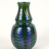 Early Charles Lotton Zipper Vase