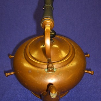 Copper Kettle with side studs - Kitchen