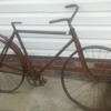 Early 1900's Racycle (wood rim bicycle)