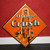 orange crush celluloid sign