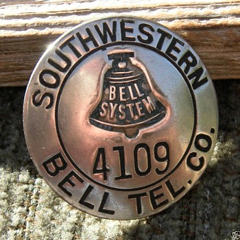 More of the Bell System Employee badges