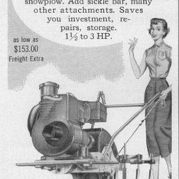 1954 - Choremaster Garden Tractor Advertisement - Advertising