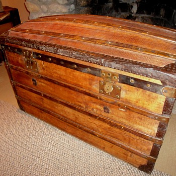 Antique French Trunk