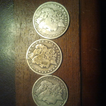 silver dollars - US Coins