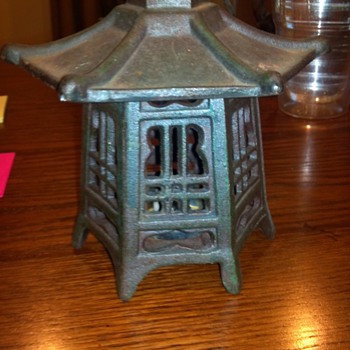 Japanese Cast Iron Lantern