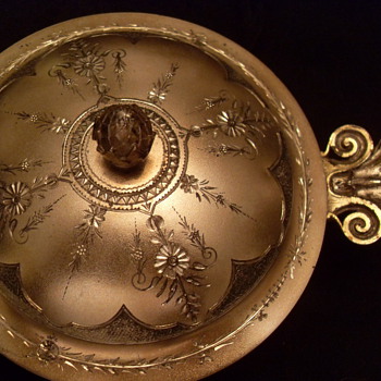 TIFFANY & CO. STERLING SILVER ECUELLE AND COVER (CIRCA MID 19th CENTURY)