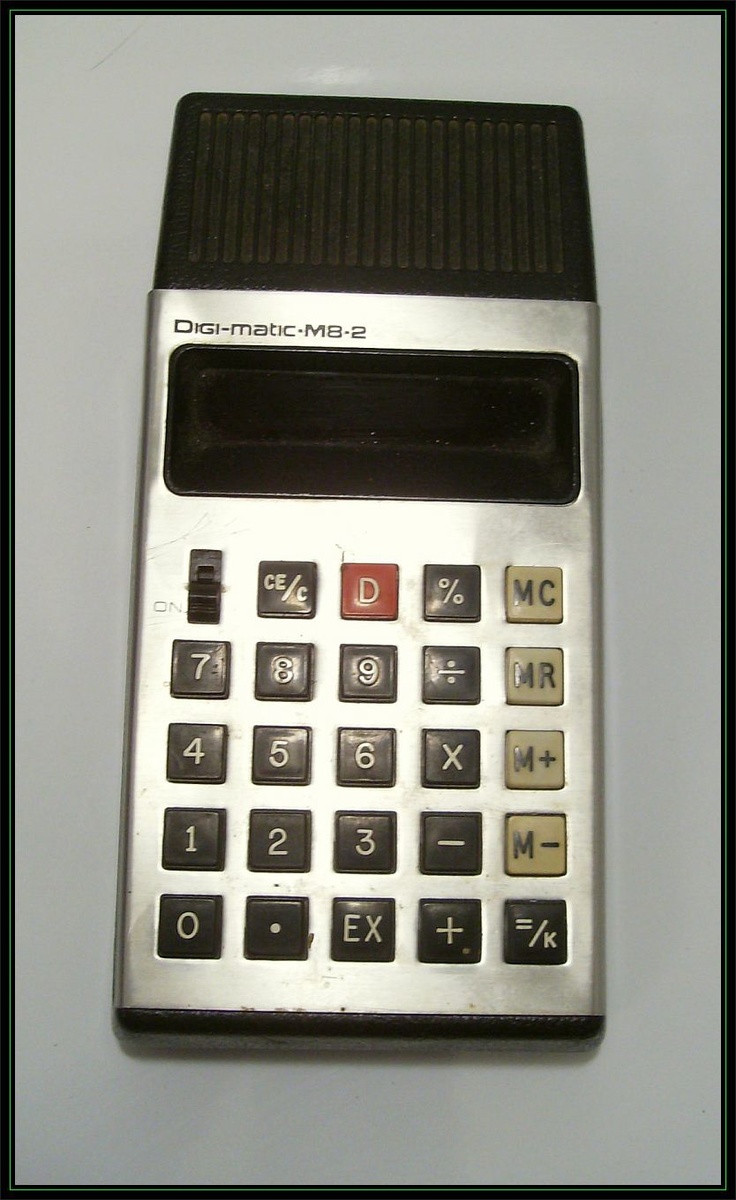 DigiMatic Calculator 1970's Collectors Weekly