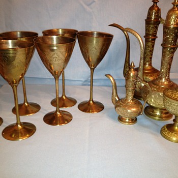 Vintage brass from India - Asian