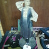 Vintage Dutch Lady Deena Lamp Chalk ware