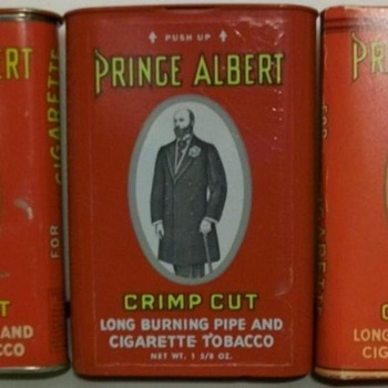 Some of My Prince Albert Pocket Tins. - Advertising
