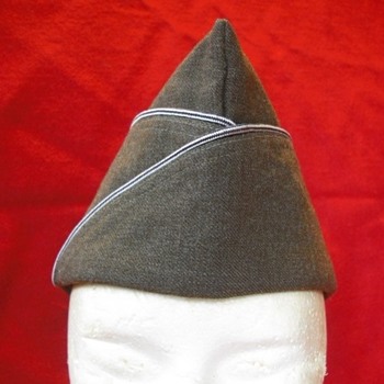 WWII US Garrison Cap - Military and Wartime