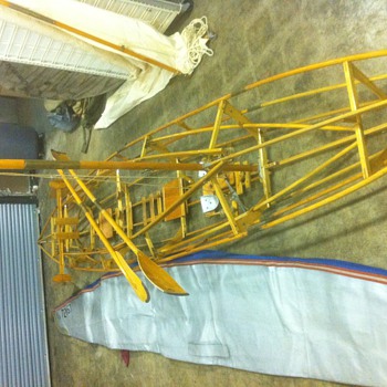 1930's hart folding kayak 