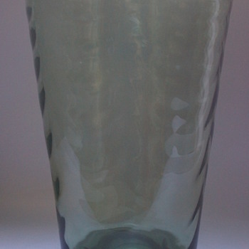 Whitefriars Sea Green Vase - Art Glass