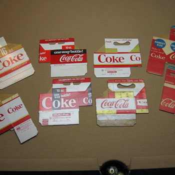 Coca-Cola Cardboard Carriers - Coca-Cola