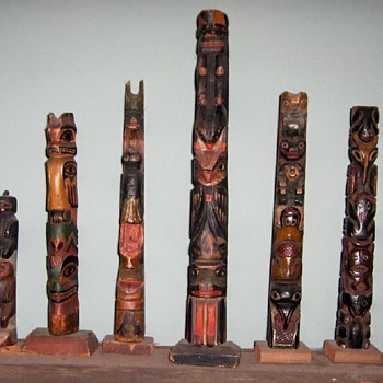smaller northwest coast totems