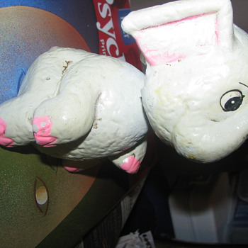 Vintage bobble head bank