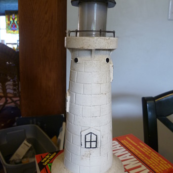 What is the age of this B.L. Barrett Novelties Iron Lighthouse Lamp?
