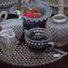 French Opalescent by Fenton and Unknown...