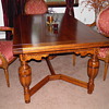 Restored slide leaf table