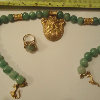 Repost (as asked!) Jade ring and necklace - Fine Jewelry