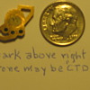 Pacific Bell Telephone Co.  service award lapel pin (?)