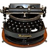 NATIONAL  Typewriter Circa 1889