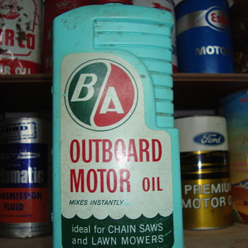 B/A   plastic  jug    