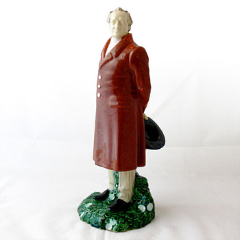 Goethe sculpture, Michael Powolny (Wiener Keramik, 1907) - Figurines