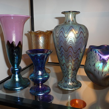 More of my Loetz. - Art Glass