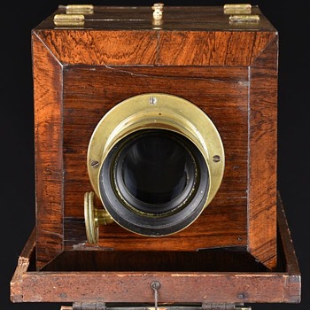 American-Style Chamfered Daguerreotype Camera. c.1850 - Cameras