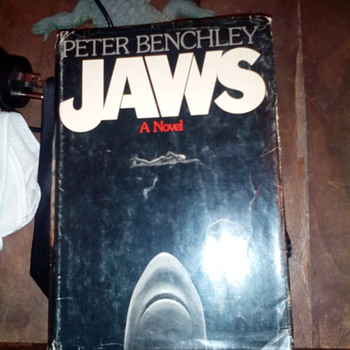 1974 "JAWS" A Novel ~ By Peter Benchley ~ 1st Edition - Books