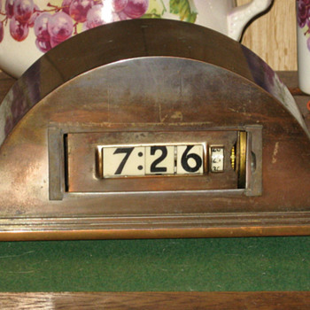 1934 Art Deco Lawson Cyclometer, Model #77 - Art Deco