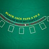 Vintage casino gaming table felt layouts