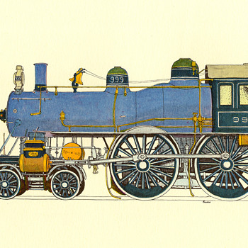 Evelyn Curro Railroad Prints