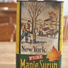 Unopened Old Can Pure Maple Syrup