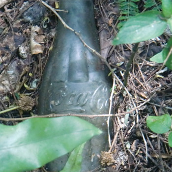 Coca-Cola bottles from WWII on Tinian - Coca-Cola