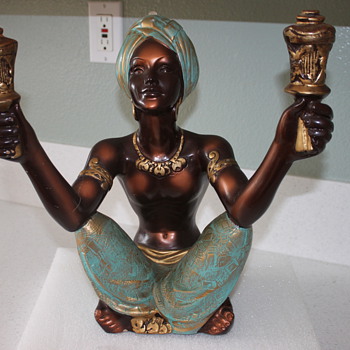 Antique Table Base - Figurines
