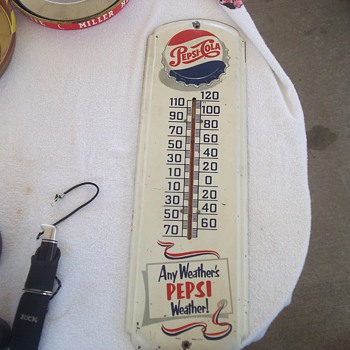 1950's PEPSI THERMOMETER