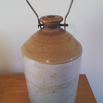 WW 1 British Rum Jug - Bottles