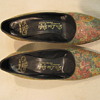 Shoe Multi color glittered 