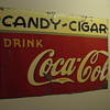 Candy ~ Cigar Coca Cola Sign and Flange Sign