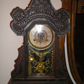 Waterbury Clock - supposedly pre Civil War but can't read style.
