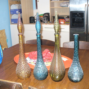 Inherited bottles - Art Glass
