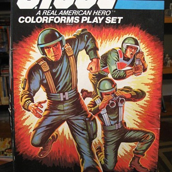 Vintage G.I. Joe Colorforms