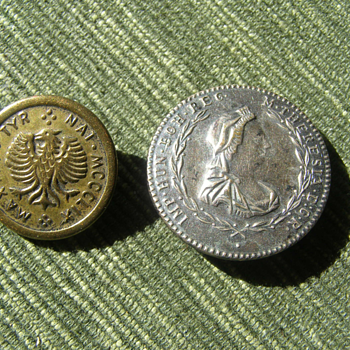 Antique buttons