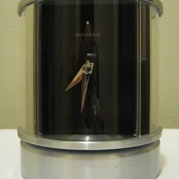 MOVADO CLOCK ,THERMOMETER,HUMIDITY, PICTURE FRAME ( CORP GIFT) - Clocks