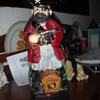 vintage pirate captain rum decanter