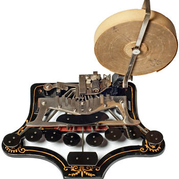Stenograph for the blind - (Miles Bartholomew) - circa 1888 - Office